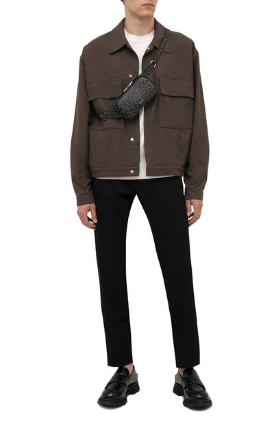 Кожаная поясная сумка TOM FORD, арт. Y0312T-ICL021, фото 2