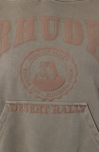 Хлопковое худи RHUDE, арт. RHPF23H003012372, фото 5