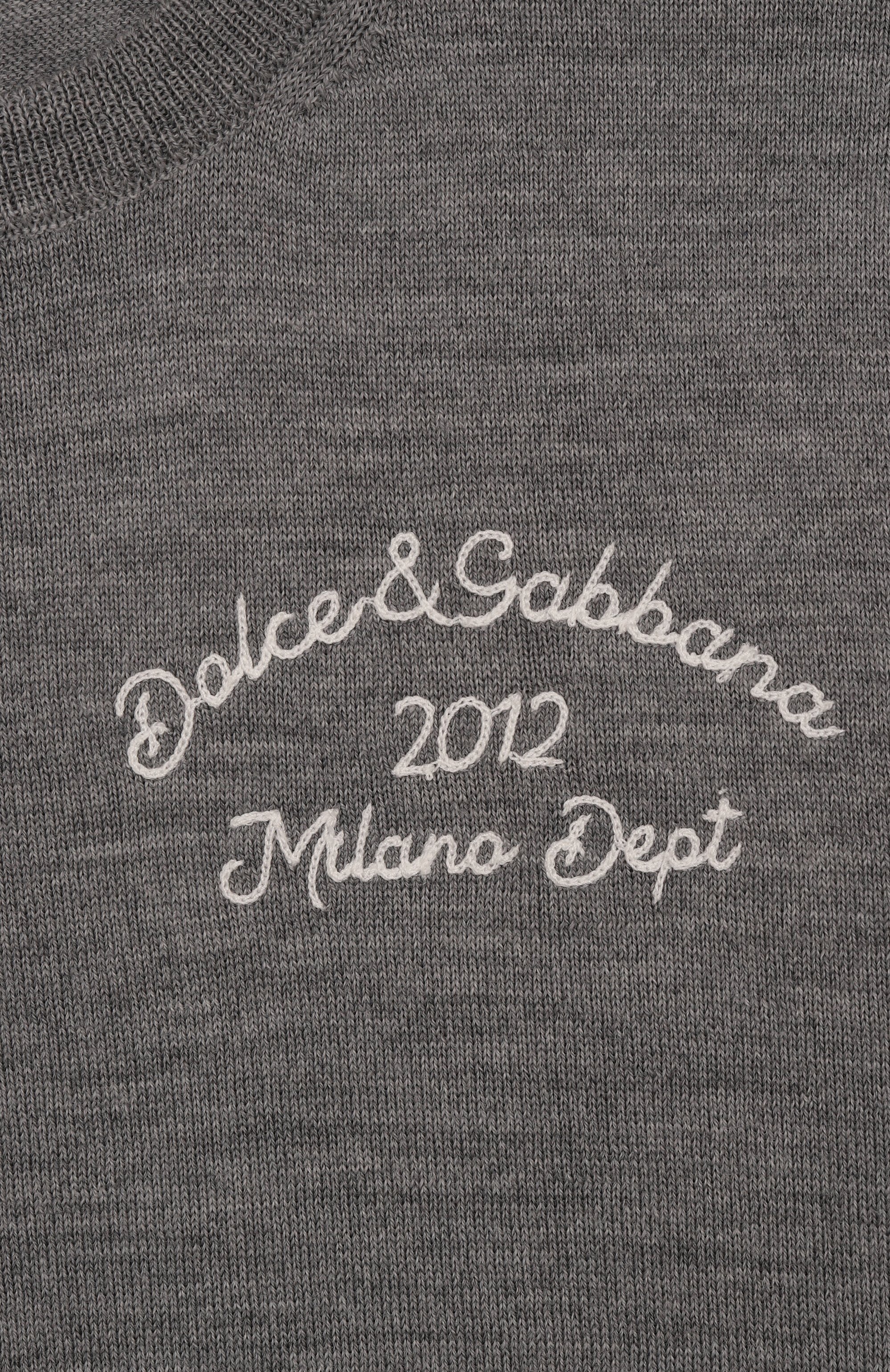 Шерстяной пуловер DOLCE & GABBANA, арт. L4KWE2/JDVCA/8-12+, фото 3