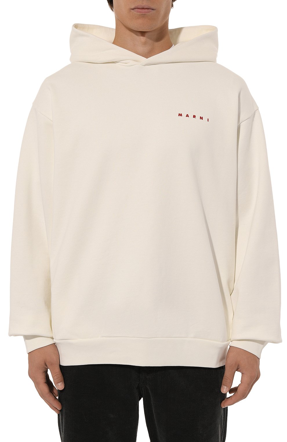 Хлопковое худи MARNI, арт. FUMU0067P0/USCW96, фото 3