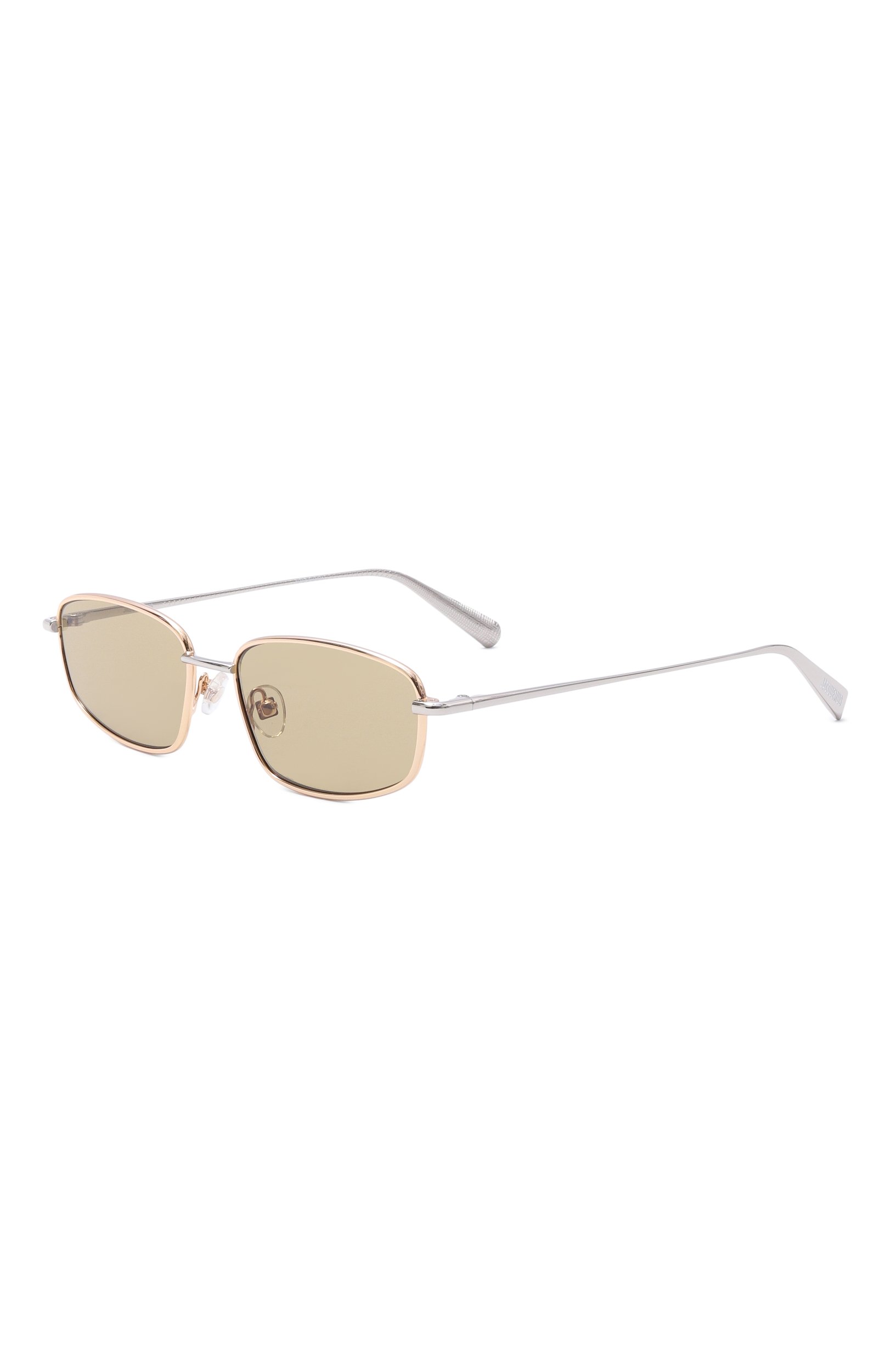 Солнцезащитные очки JACQUEMUS бежевого цвета по цене 36150 руб., арт. JAC222 C2SUN, фото 1 Солнцезащитные очки JACQUEMUS, арт. JAC222 C2SUN, фото 1