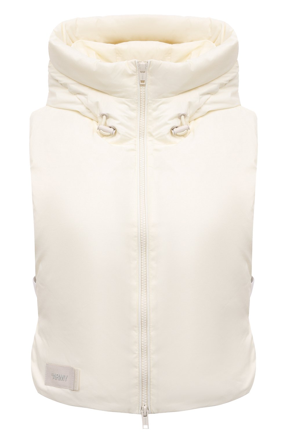 Пуховый жилет YS ARMY PARIS белого цвета по цене 34250 руб., арт. 23EFA021XXNYD0, фото 1 Пуховый жилет YS ARMY PARIS, арт. 23EFA021XXNYD0, фото 1