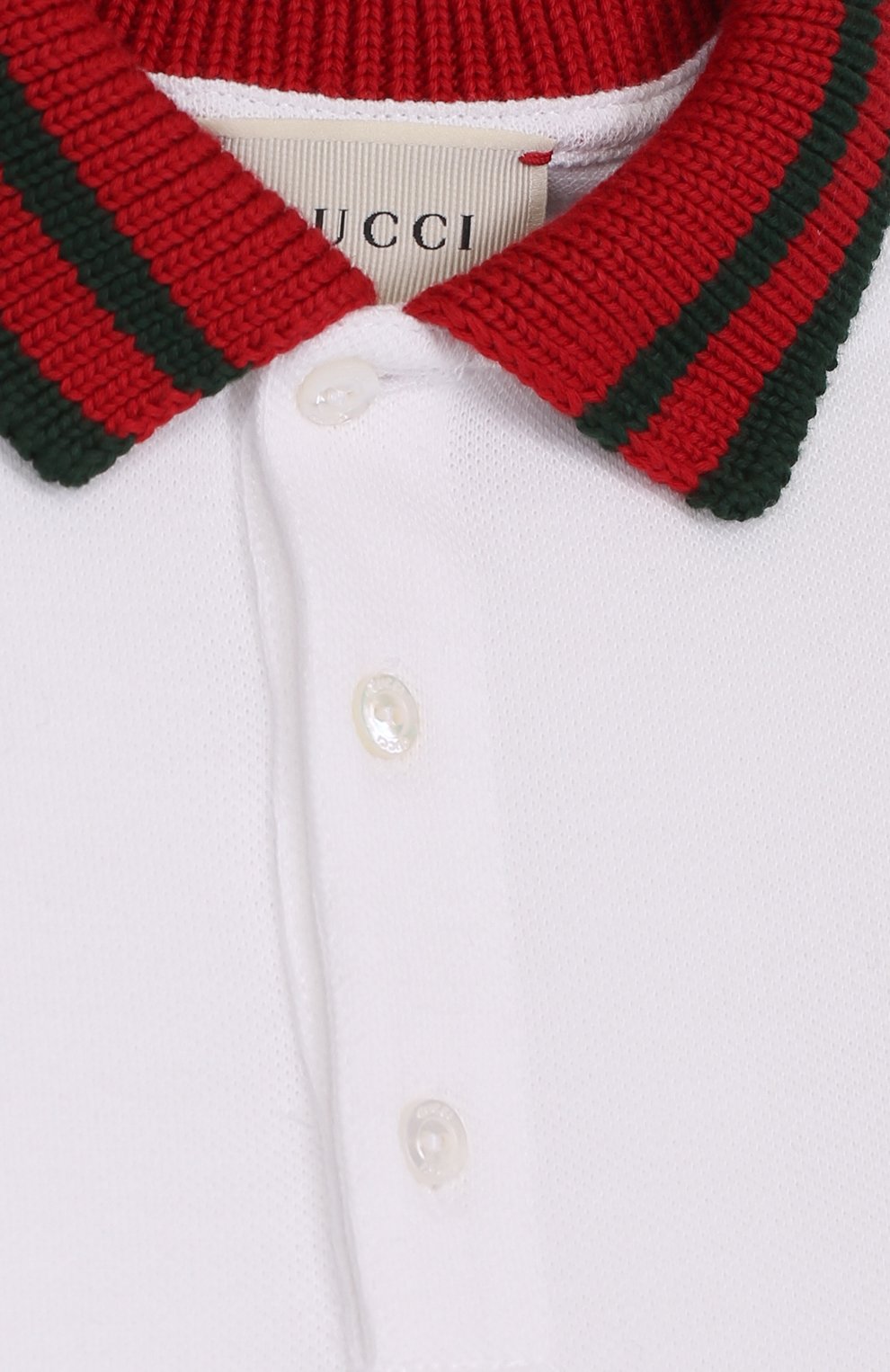 Хлопковая пижама с контрастным воротником GUCCI, арт. 463264/X5B70, фото 3