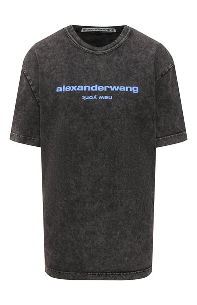 Хлопковая футболка ALEXANDER WANG, арт. UCC1221497, фото 1