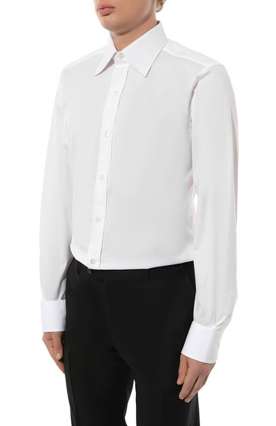 Хлопковая сорочка TOM FORD, арт. HSBC05/CGS02, фото 4