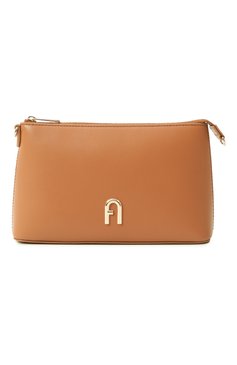 Женская сумка furla diamante mini  FURLA коричневого цвета, арт. WE00615/AX0733 | Фото 1 (Материал: Натуральная кожа; Размер: mini; Ремень/цепочка: На ремешке)