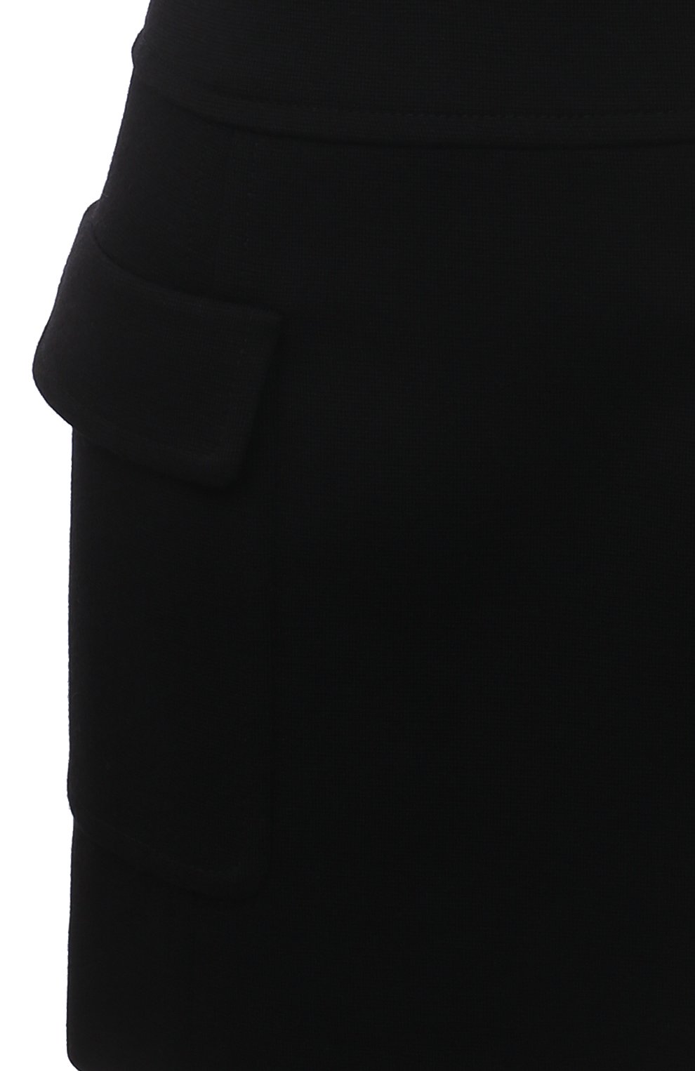 Шерстяное платье SAINT LAURENT черного цвета по цене 197000 руб., арт. 658306/Y288V, фото 5 Шерстяное платье SAINT LAURENT, арт. 658306/Y288V, фото 5