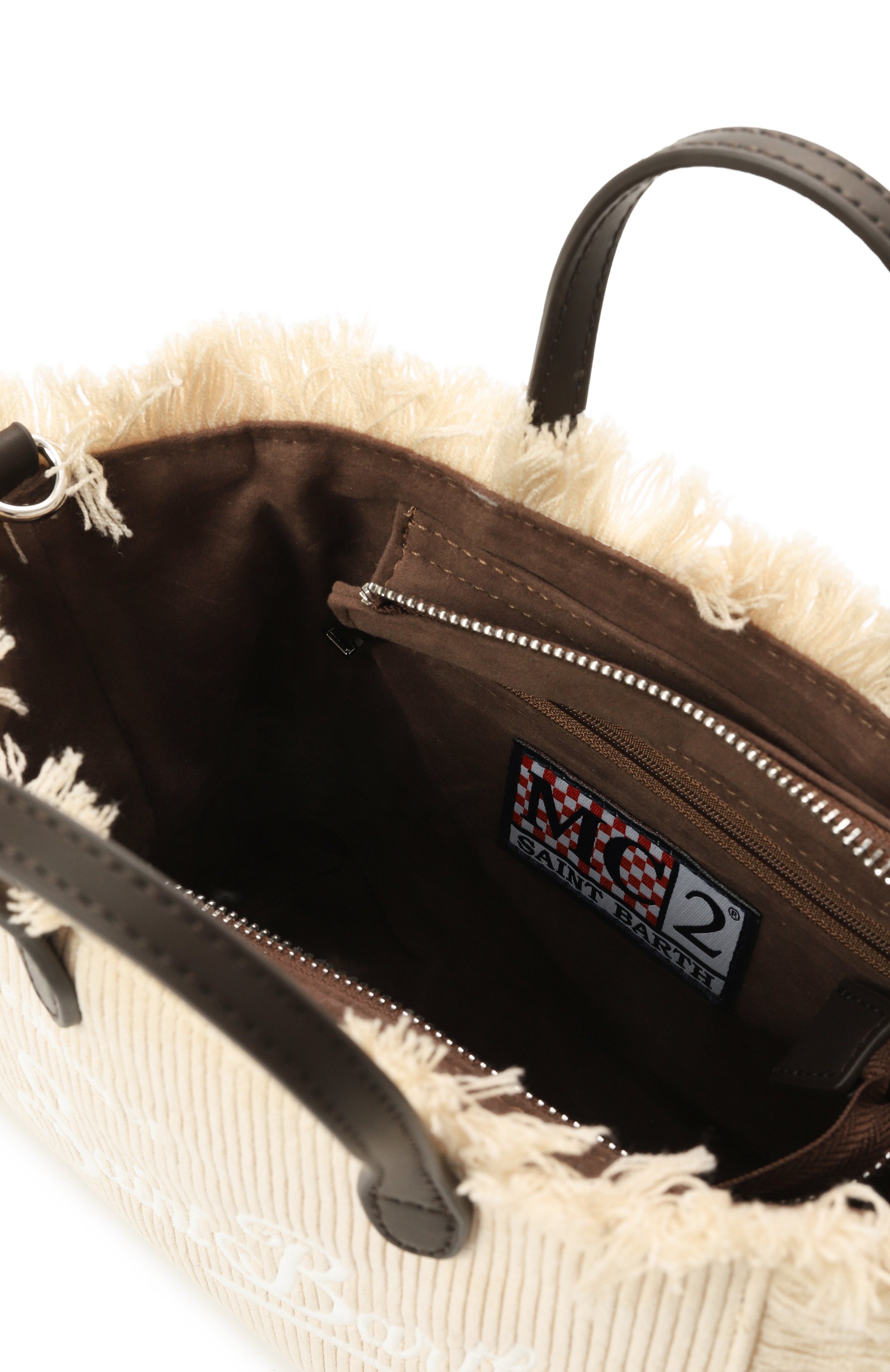 Сумка vanity mini MC2 SAINT BARTH светло-бежевого цвета по цене 15200 руб., арт. VANITY MINI W/01386G, фото 5 Сумка vanity mini MC2 SAINT BARTH, арт. VANITY MINI W/01386G, фото 5