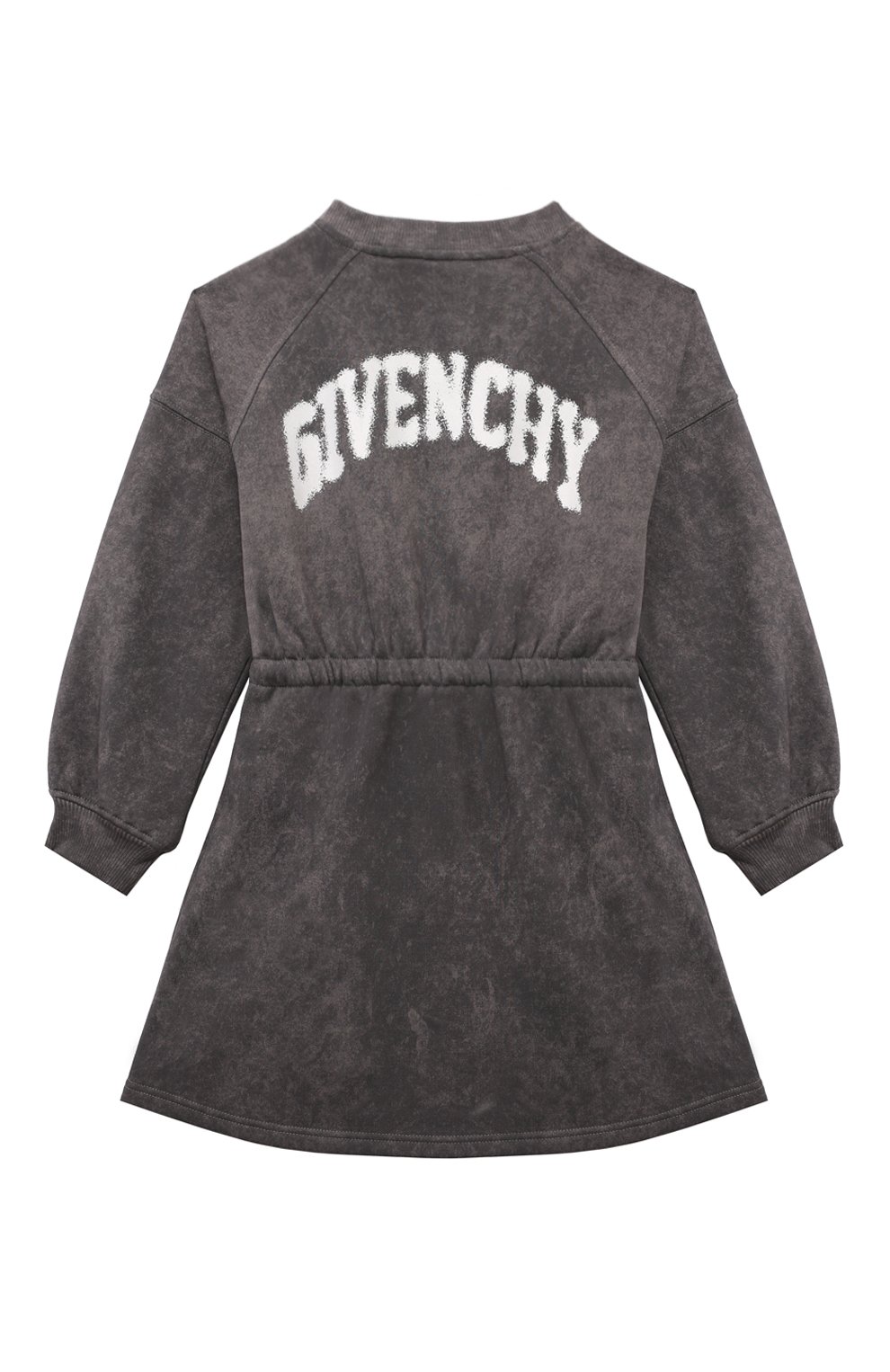 Хлопковое платье GIVENCHY темно-серого цвета по цене 34300 руб., арт. H30387, фото 2 Хлопковое платье GIVENCHY, арт. H30387, фото 2