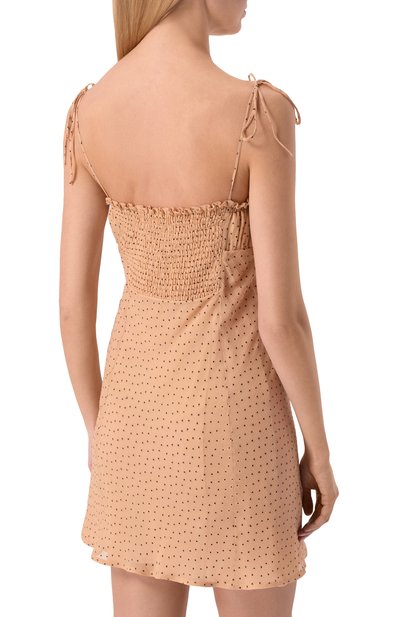 Платье из шелка и вискозы SAINT LAURENT, арт. 859951/Y3H82, фото 3