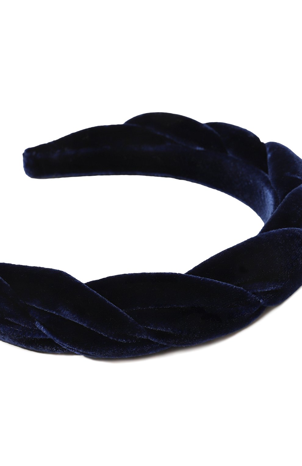 Ободок для волос ALEXANDRE DE PARIS темно-синего цвета по цене 21370 руб., арт. THB-17495-20 M, фото 4 Ободок для волос ALEXANDRE DE PARIS, арт. THB-17495-20 M, фото 4