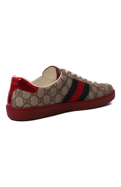 Кеды ace gg supreme GUCCI, арт. 429445 K2LH0, фото 5