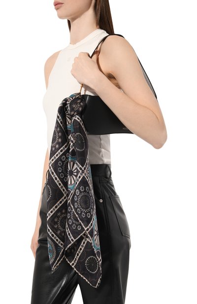 Шелковый платок византийский орнамент GOURJI, арт. T21VISBL7R/1, фото 3