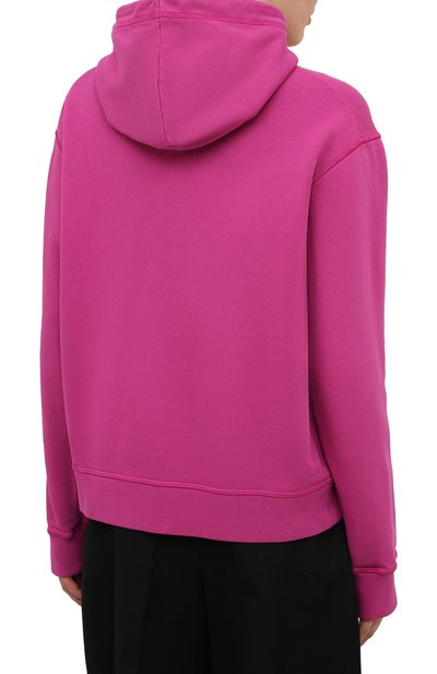 Хлопковое худи DSQUARED2 розового цвета по цене 37650 руб., арт. S72GU0317/S25462, фото 4 Хлопковое худи DSQUARED2, арт. S72GU0317/S25462, фото 4