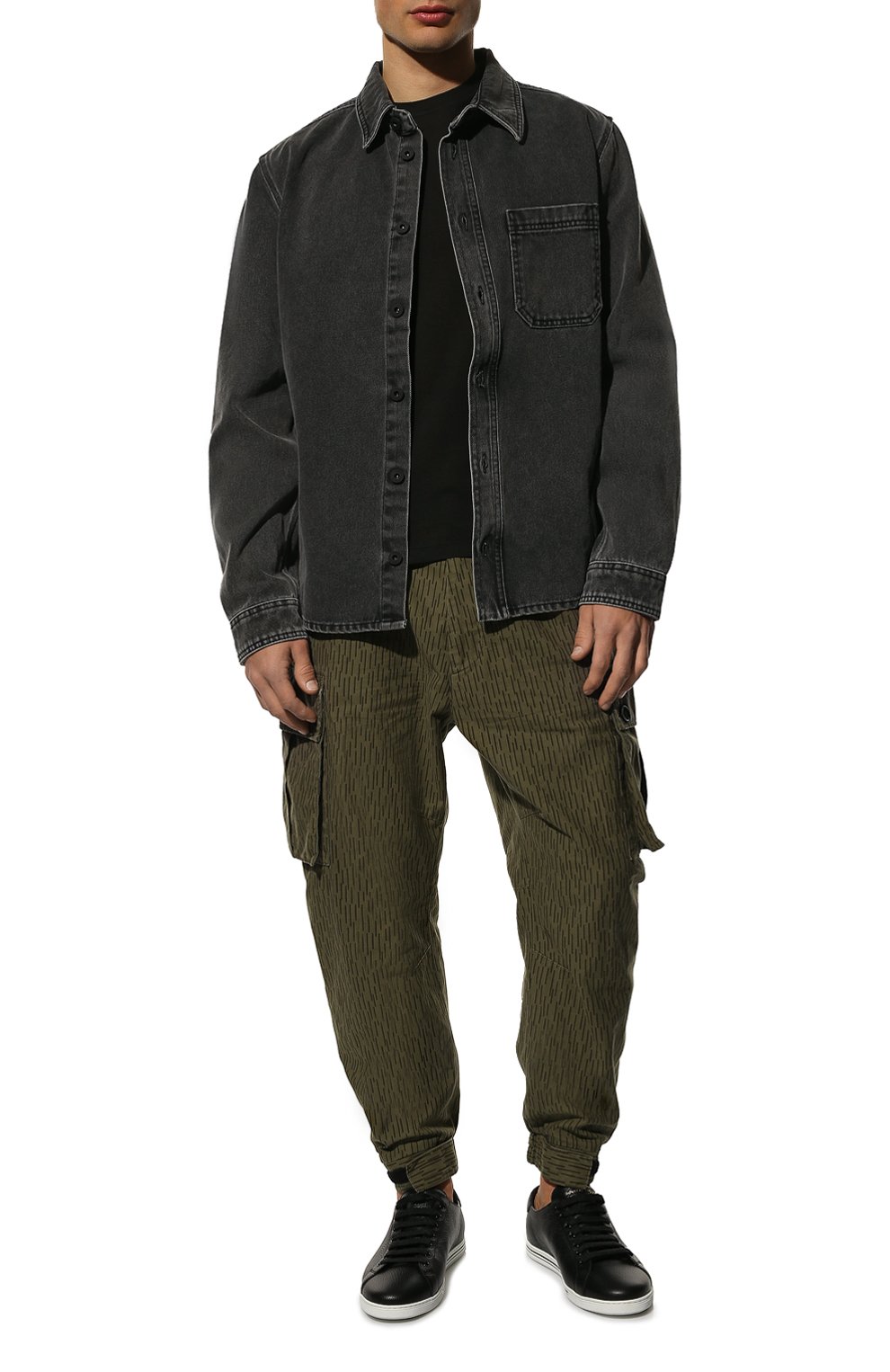 Хлопковая футболка KIRED черного цвета по цене 16650 руб., арт. WBACI0MW7521024008, фото 2 Хлопковая футболка KIRED, арт. WBACI0MW7521024008, фото 2