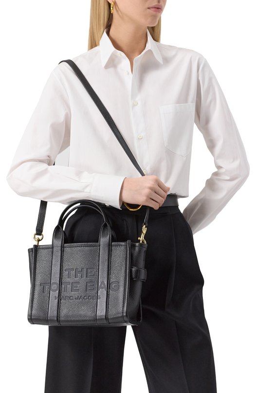 Сумка The Tote Bag small MARC JACOBS (THE) H009L01SP21 Чёрный  H009L01SP21 Фото 2