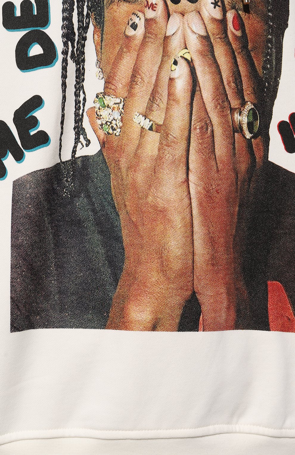 Хлопковое худи COMME DES FUCKDOWN, арт. CDFU2534, фото 5