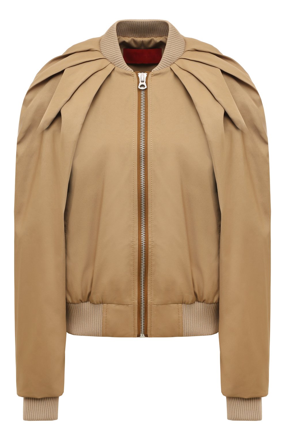 Бомбер RED SEPTEMBER бежевого цвета по цене 45000 руб., арт. 324.02.55.03.1, фото 1 Бомбер RED SEPTEMBER, арт. 324.02.55.03.1, фото 1