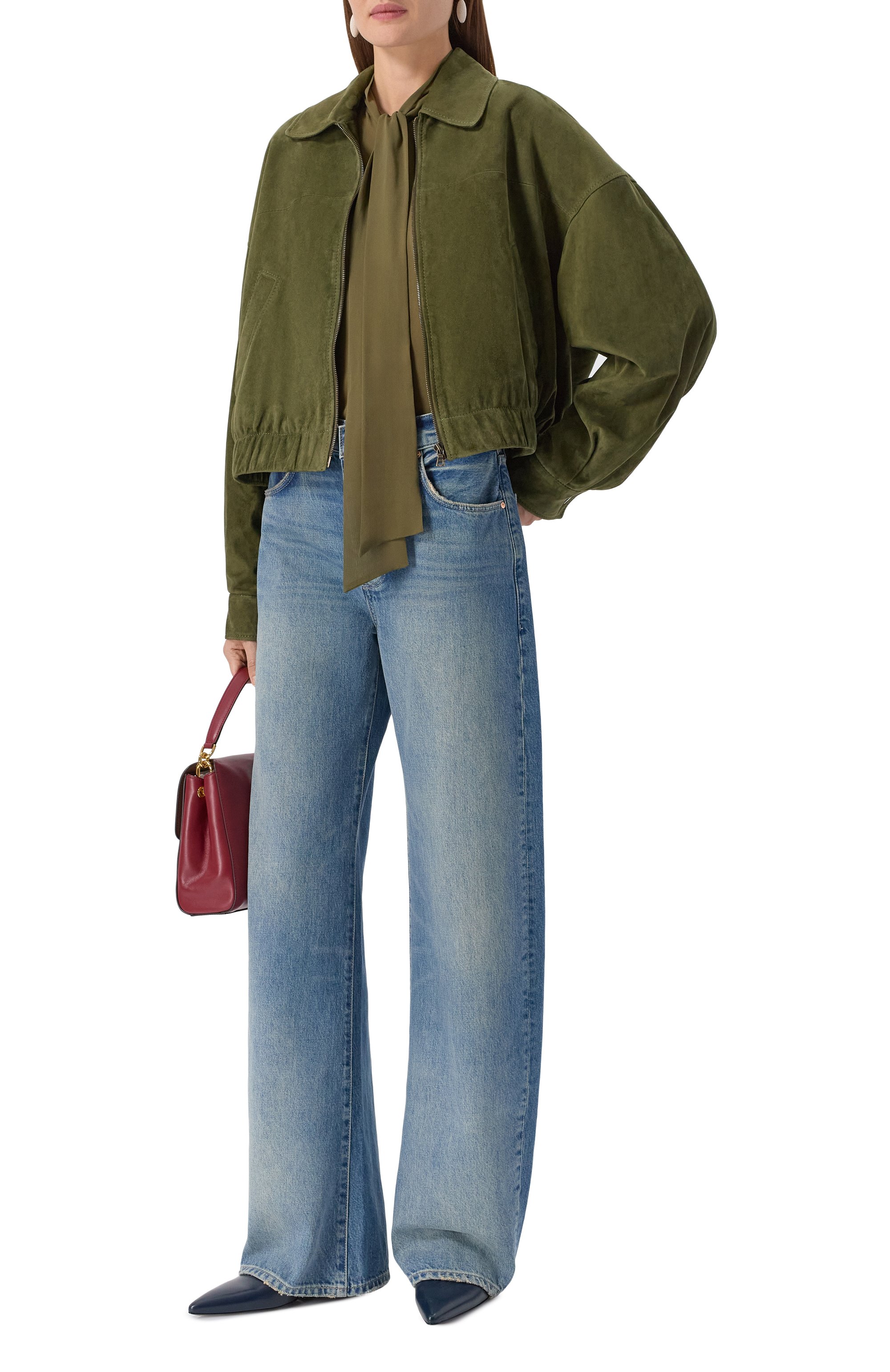 Замшевый бомбер MASLOV, арт. MZK07, фото 2