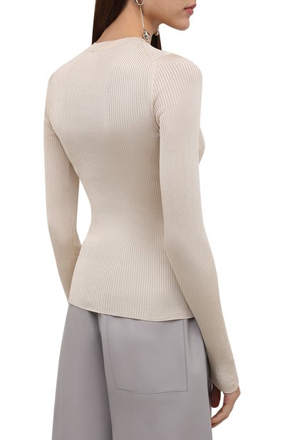 Пуловер BALENCIAGA бежевого цвета по цене 107500 руб., арт. 678565/T6193, фото 4 Пуловер BALENCIAGA, арт. 678565/T6193, фото 4
