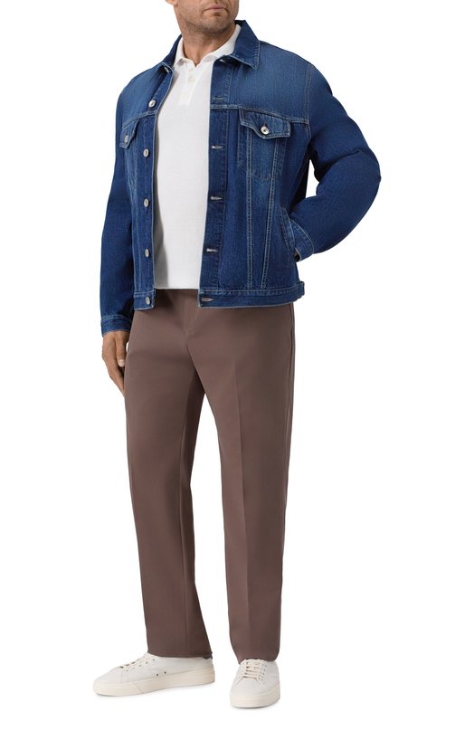 Джинсовая куртка Brunello Cucinelli M241P6909 Синий  M241P6909 Фото 2