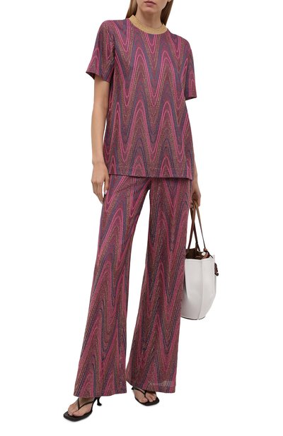 Брюки из хлопка и вискозы M MISSONI, арт. 2DI00284/2J0051, фото 2