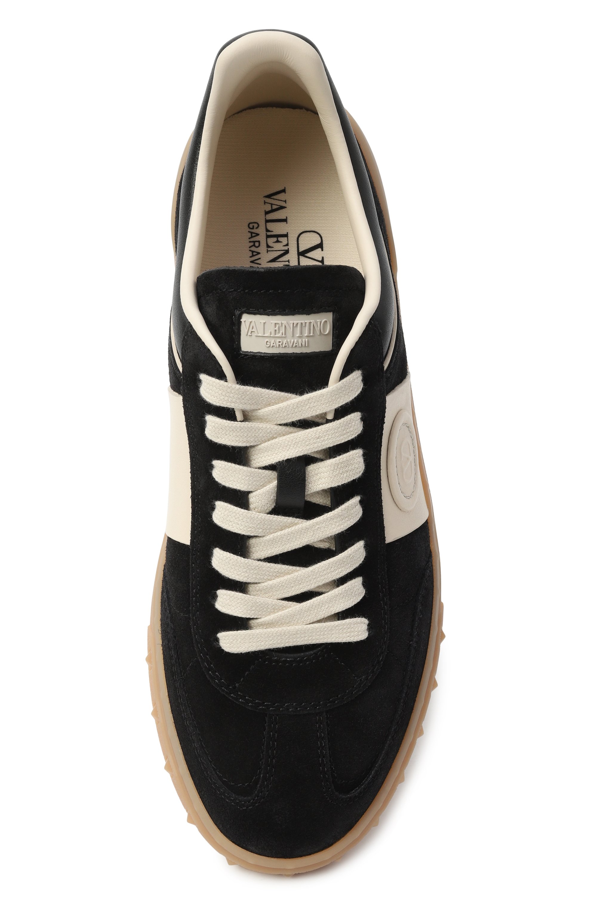 Замшевые кеды upvillage VALENTINO черного цвета по цене 86100 руб., арт. 7W0S0IL9/LAL, фото 6 Замшевые кеды upvillage VALENTINO, арт. 7W0S0IL9/LAL, фото 6