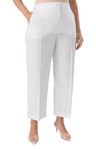 Хлопковые брюки MARINA RINALDI VOYAGE, арт. RAM0, фото 3