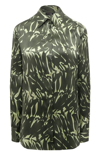 Женская атласная блузка KITON, арт. D55442K0978C