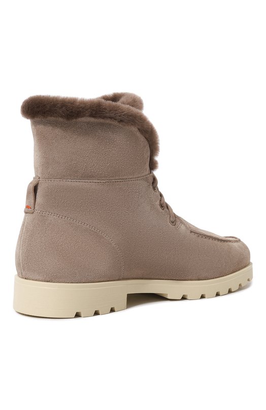 Замшевые ботинки Santoni WTDG71048TIRAPFR Бежевый  WTDG71048TIRAPFR Фото 5