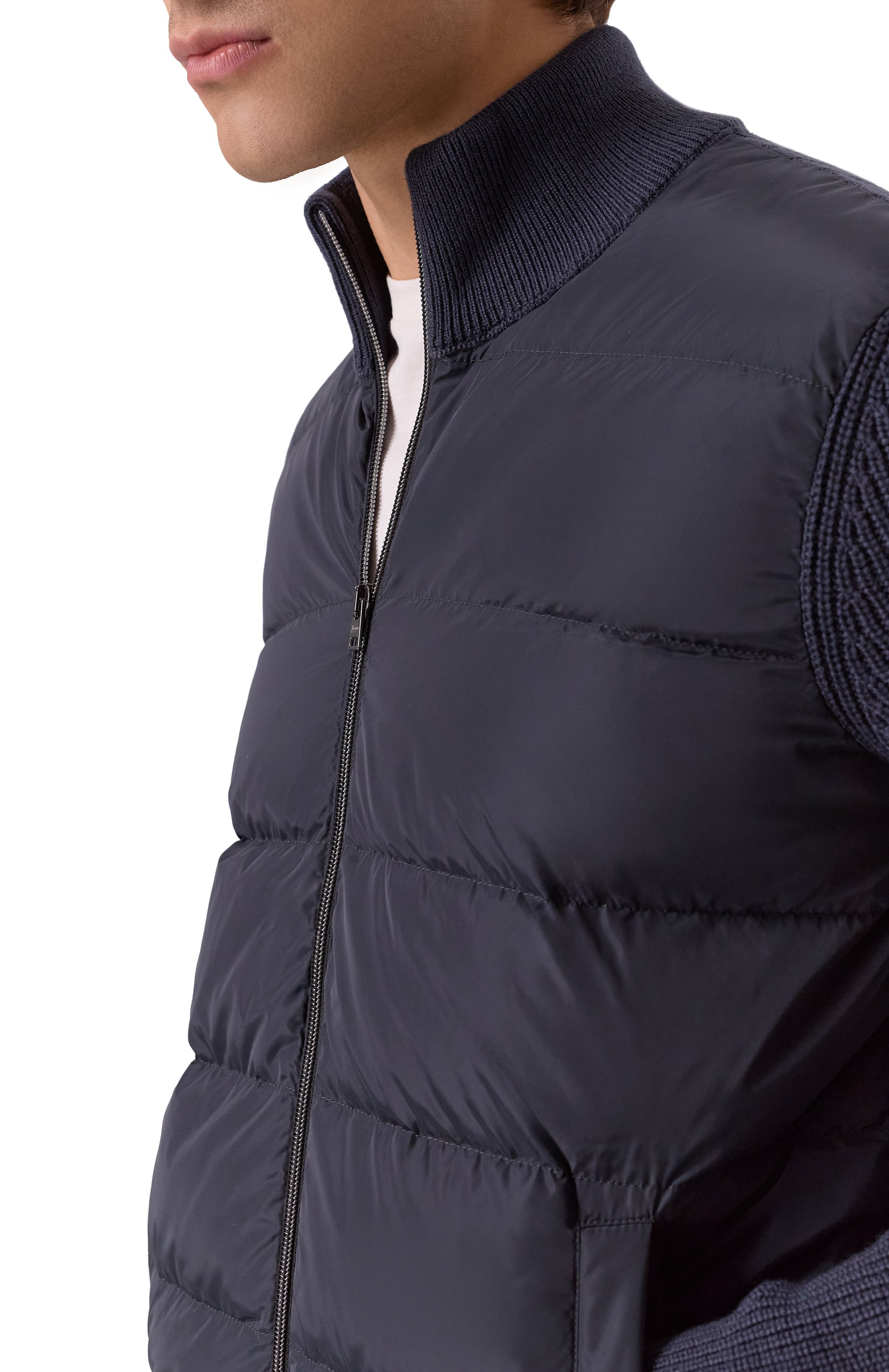 Комбинированный кардиган HERNO, арт. MP000126U/70061, фото 5