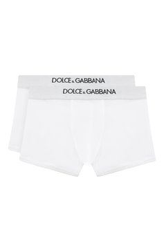 Детские комплект из двух боксеров DOLCE & GABBANA белого цвета, арт. L4J701/G70CT | Фото 1 (Рукава: Короткие; Материал сплава: Проставлено; Материал внешний: Хлопок; Ювелирные украшения: Назначено; Драгоценные камни: Проставлено; Статус проверки: Проверена категория; Ростовка одежда: 10 - 11 лет | 140 - 146см, 12 лет | 152 см, 2 года | 92 см, 3 года | 98 см, 4 года | 104 см, 5 лет | 110 см, 6 лет | 116 см, 8 лет | 128 см)