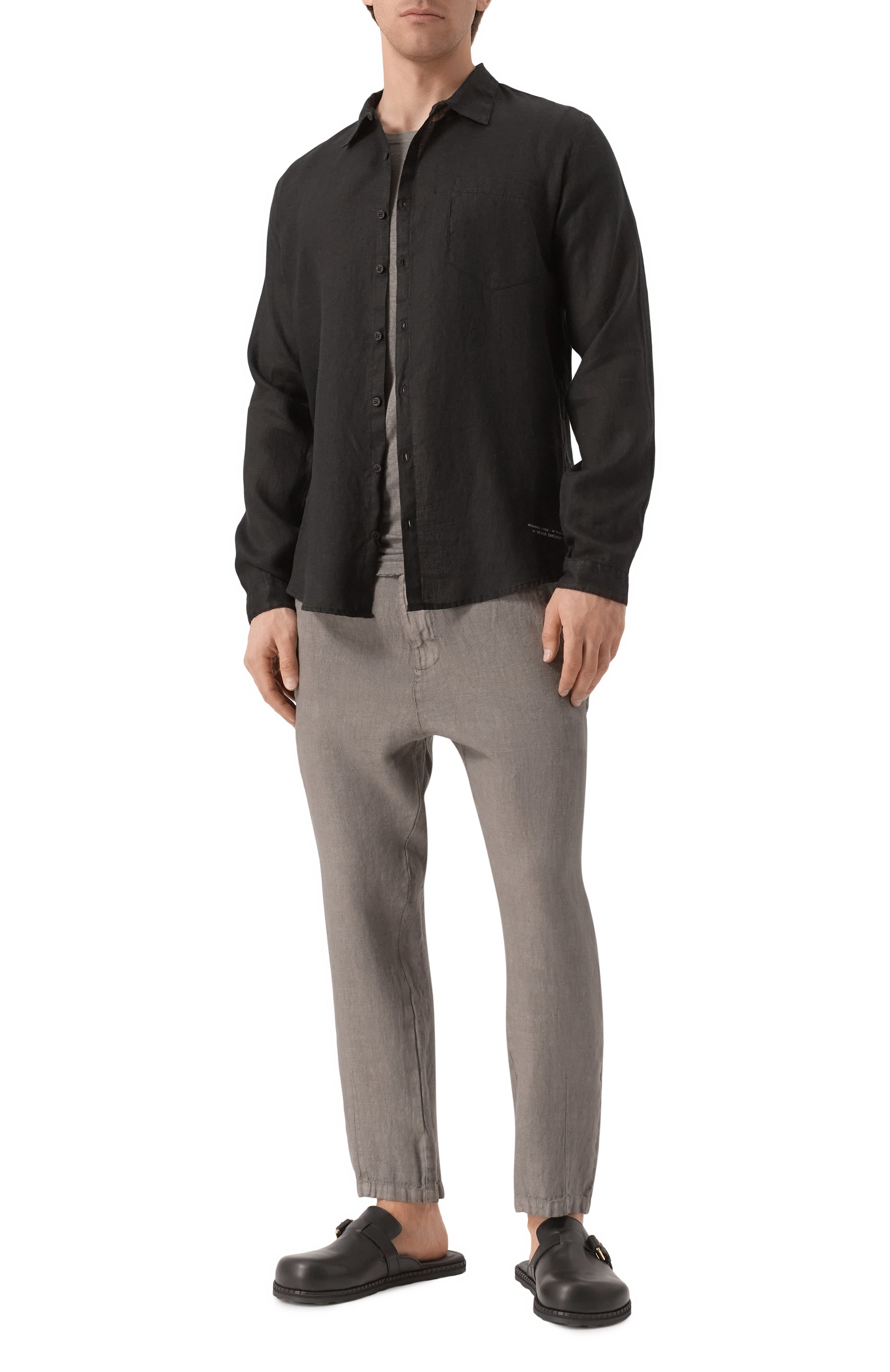 Льняные брюки NEVER ENOUGH, арт. MPA011, фото 2