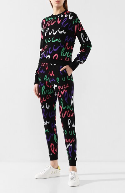 Пуловер из смеси вискозы и шерсти EMILIO PUCCI, арт. 9RKM05/9R961, фото 2