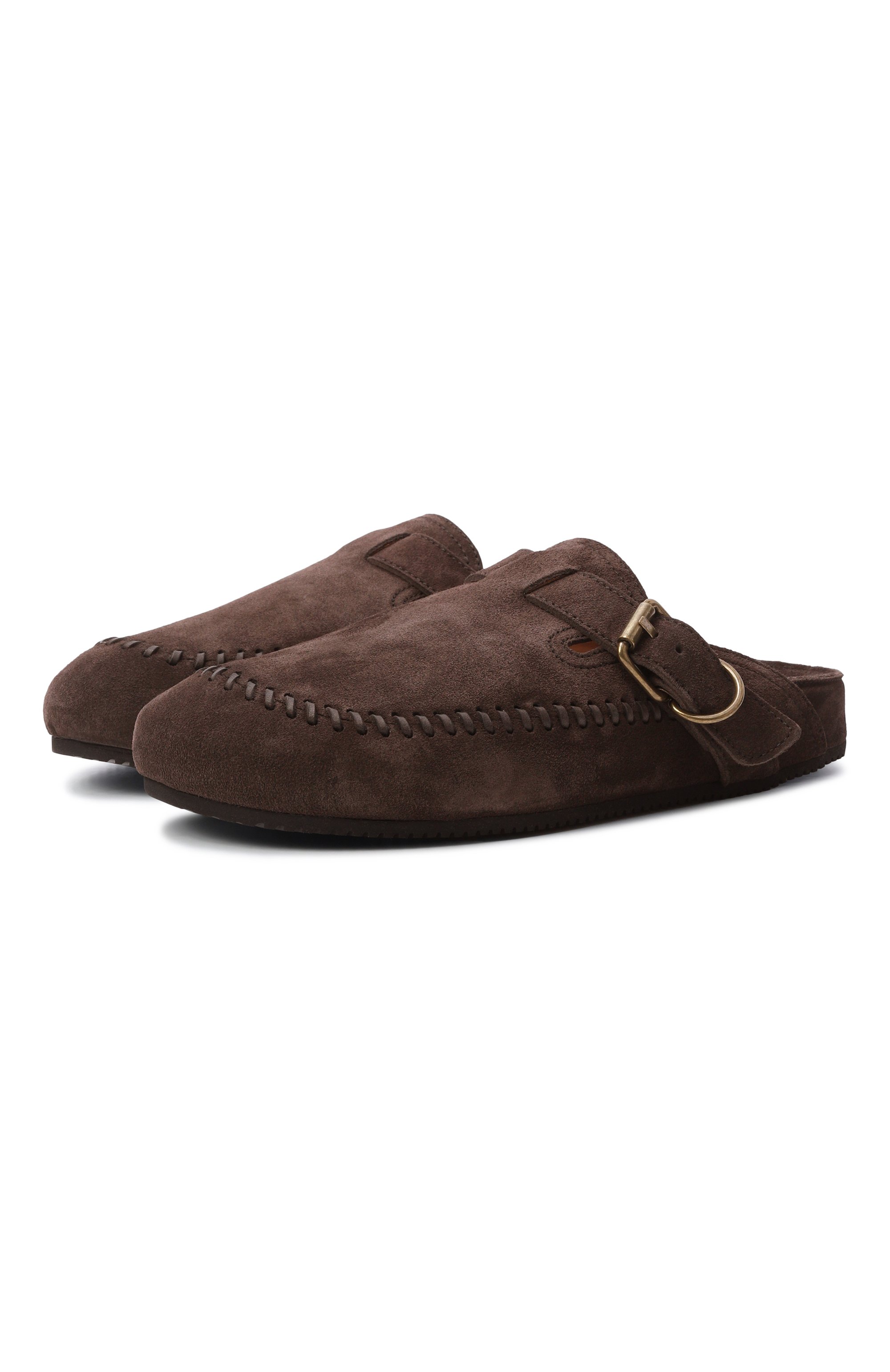 Замшевые сабо BUTTERO, арт. B11940G0RH-UG, фото 1