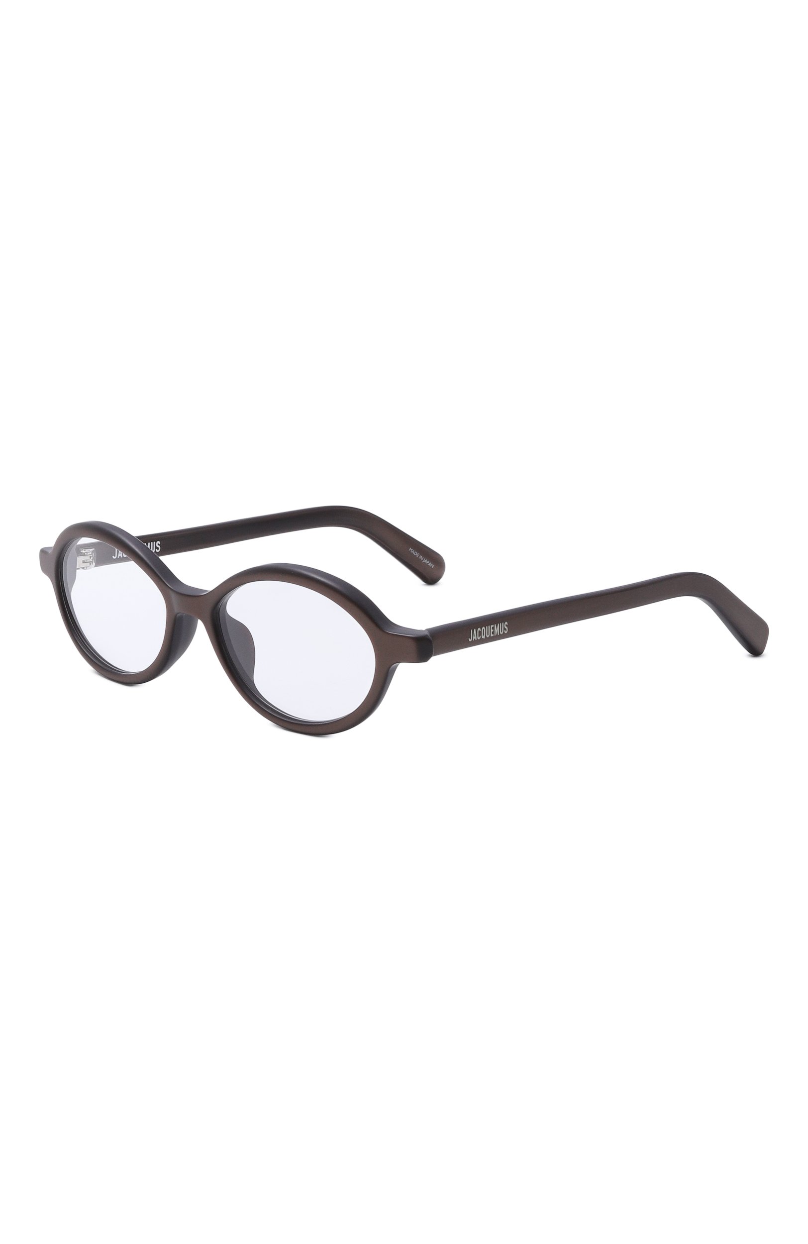 Оправа JACQUEMUS коричневого цвета по цене 26400 руб., арт. JAC123 C40PT, фото 1 Оправа JACQUEMUS, арт. JAC123 C40PT, фото 1
