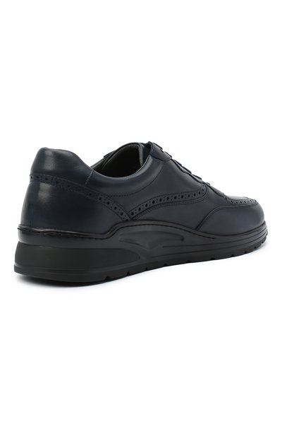 Кожаные кеды MORESCHI, арт. 43601/BL/B0RG0GNA/F.NAPPA, фото 4