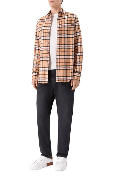 Хлопковая рубашка DOLCE & GABBANA, арт. G5JZ9T/FQ5NC, фото 2