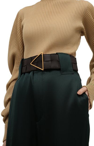 Кожаный ремень maxi intreccio BOTTEGA VENETA, арт. 651252/VMAY2, фото 2