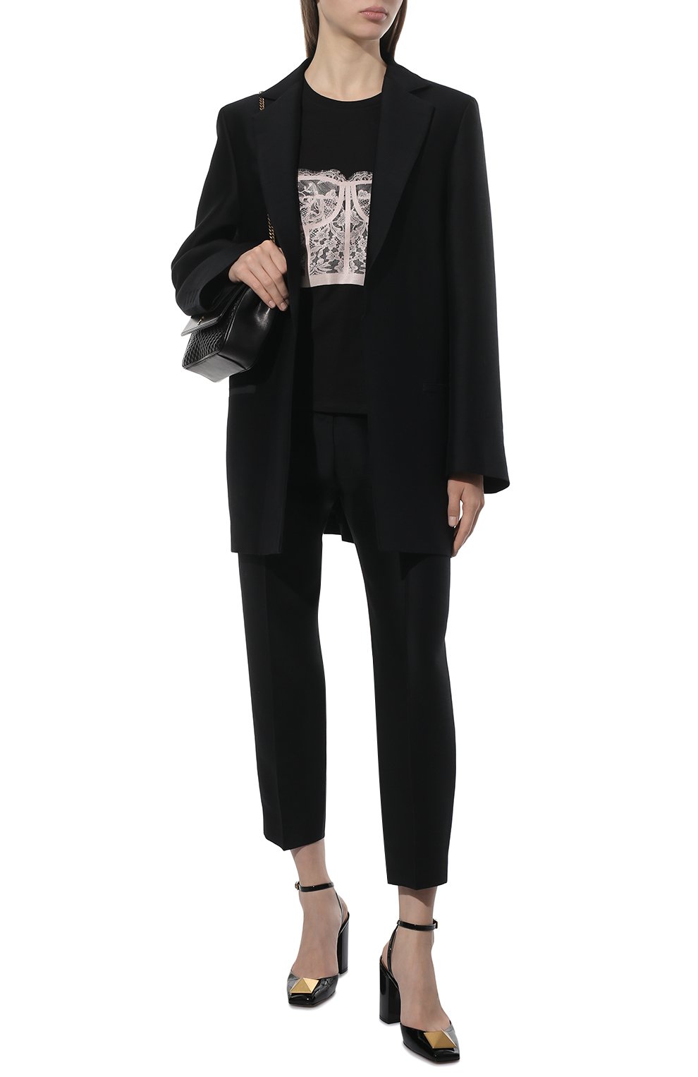 Кожаные туфли one stud VALENTINO, арт. XW2S0DT4/LAF, фото 2