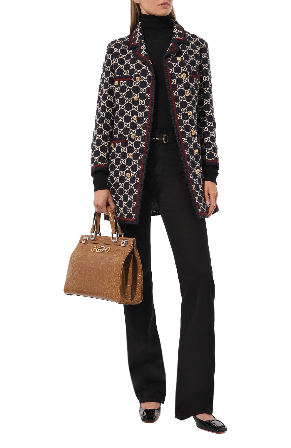 Сумка zumi из кожи аллигатора GUCCI, арт. 564714 EV40X, фото 7