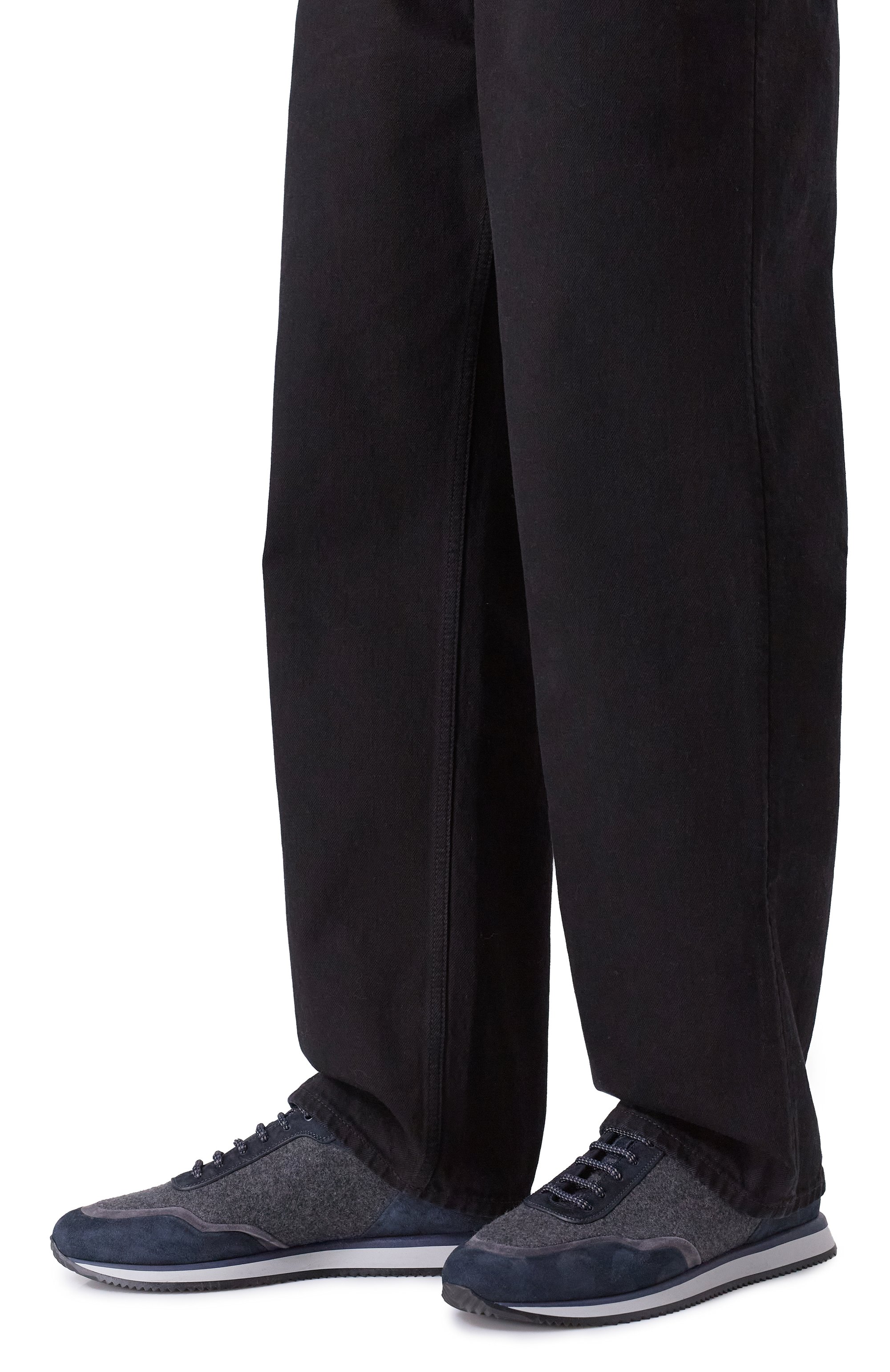 Комбинированные кроссовки ZILLI, �арт. H0257AM1106VTRR07, фото 3