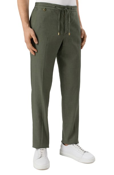 Брюки изо льна и вискозы STEFANO RICCI, арт. M1T3200283/LVI01S, фото 3