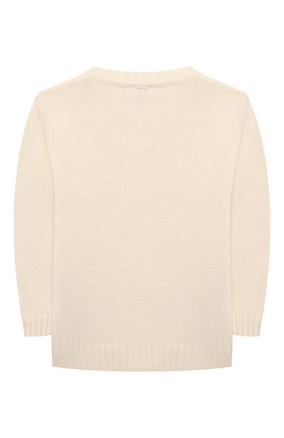 Хлопковый пуловер IL GUFO, арт. A24MA451EM109/24M-36M, фото 2