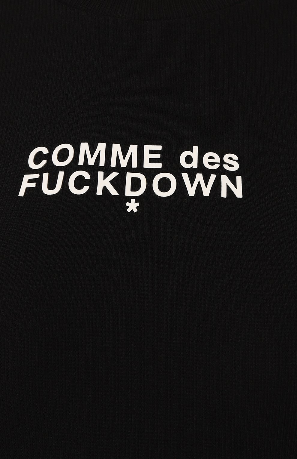 Хлопковая майка COMME DES FUCKDOWN, арт. CFABW00029, фото 5