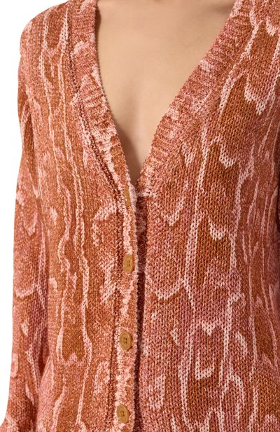 Кардиган из вискозы и хлопка DRIES VAN NOTEN, арт. 251-011225-1714, фото 5