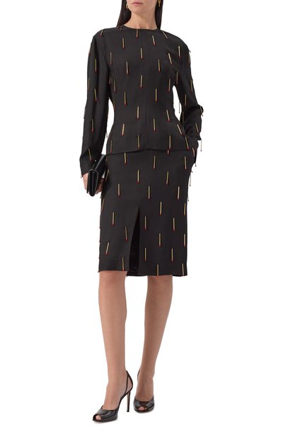 Блузка из вискозы BOTTEGA VENETA, арт. 832228/V35B0, фото 2