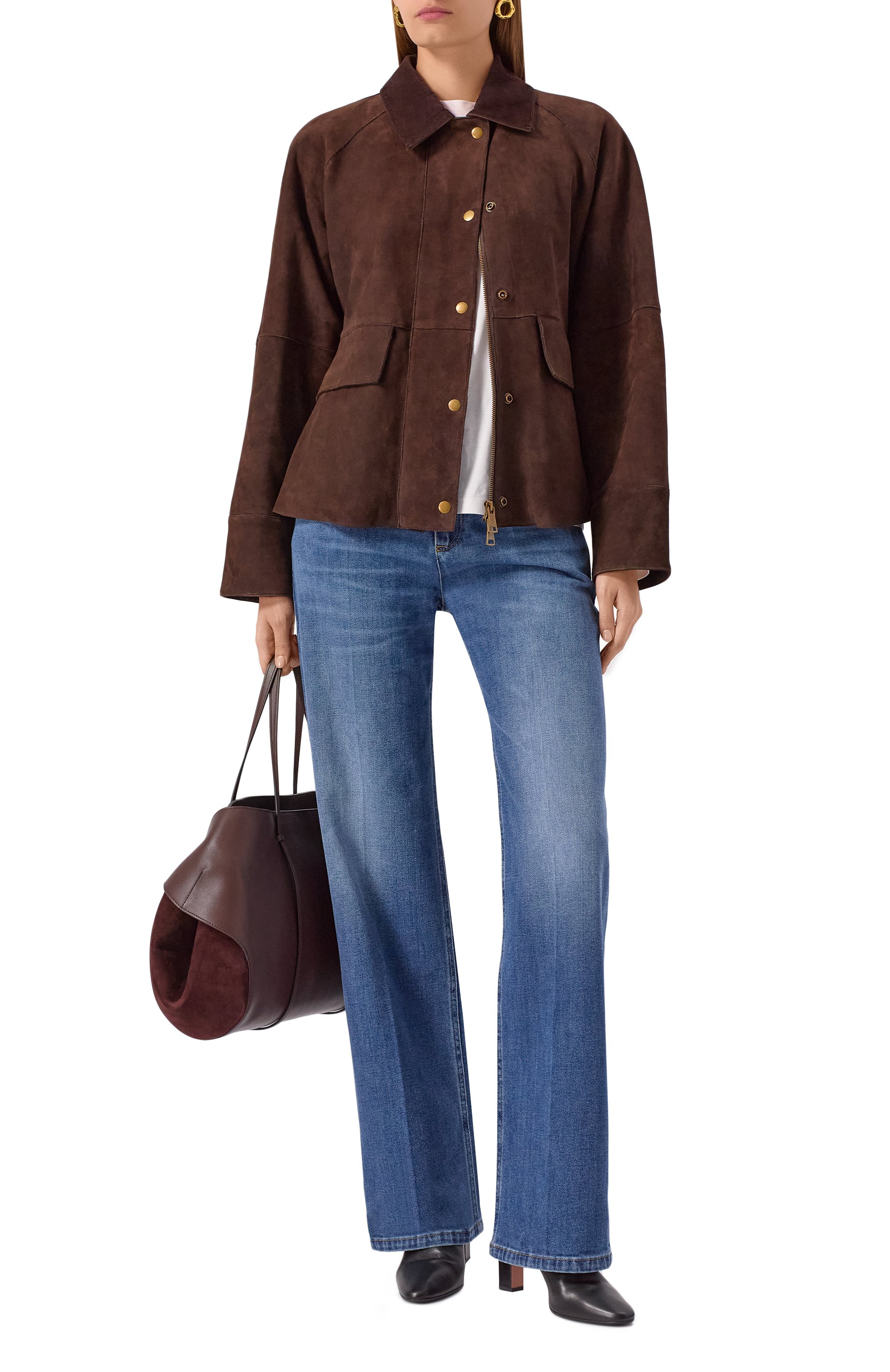 Кожаные ботильоны manzoni 85 AQUAZZURA, арт. MNZMIDB0/NAP, фото 3