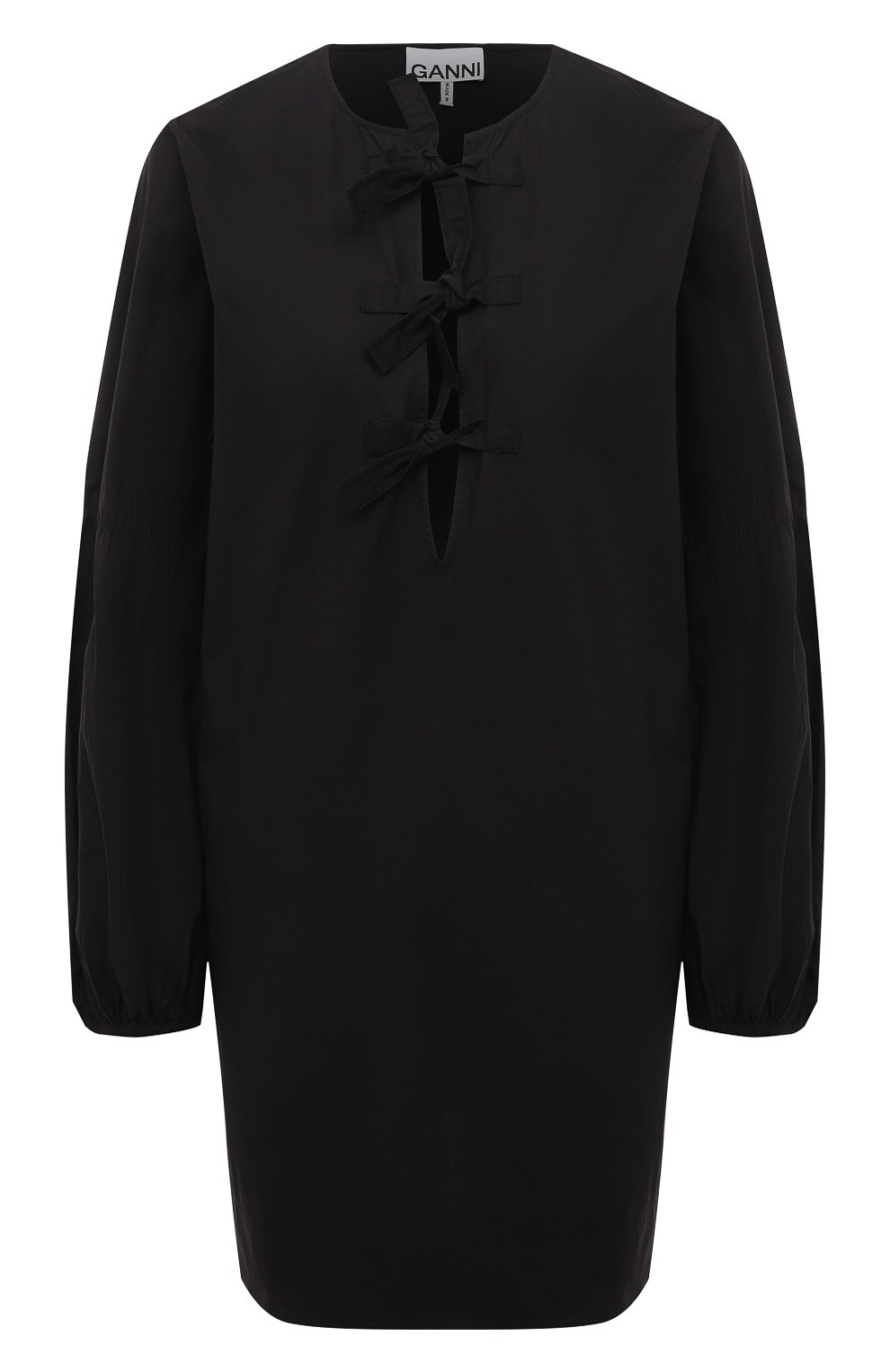 Хлопковое платье GANNI, арт. F7560, фото 1