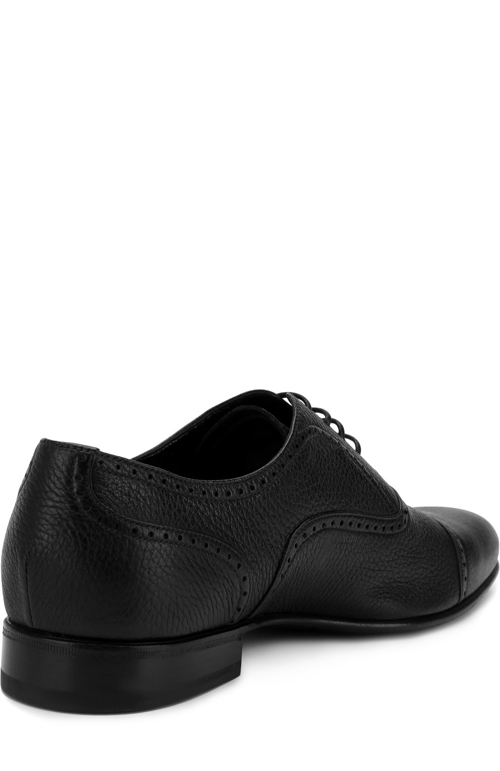 Кожаные оксфорды с брогированием BARRETT, арт. 111U015.11/CERV0, фото 4